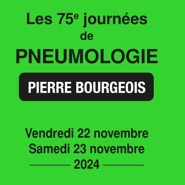 Inscription aux 75e Journées Pierre Bourgeois 2024